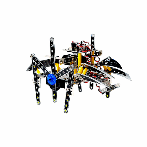 ROBOWANG SPIDER BOT - Remoted Control R/C Robot with Four LEDs, Developing Creativity